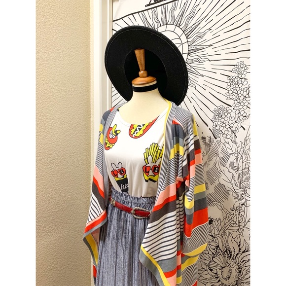 🌈 Beautiful color block cardigan - Picture 10 of 11